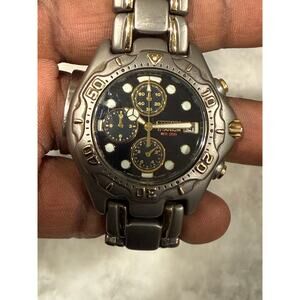 Citizen Titanium Chronograph WR200 Men’s Watch 0560-H09215 TA Japan